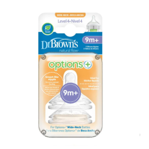 DR. BROWN´S – TETINA BIBERÓN BOCA ANCHA – NIVEL 4
