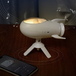 IMAGEN CASA - LAMPARA COHETE ESPACIAL CON BLUETOOTH