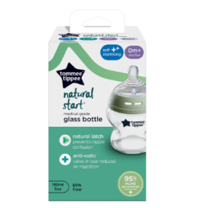 TOMMEE TIPPEE - BIBERON NATURAL START - 5OZ - VIDRIO